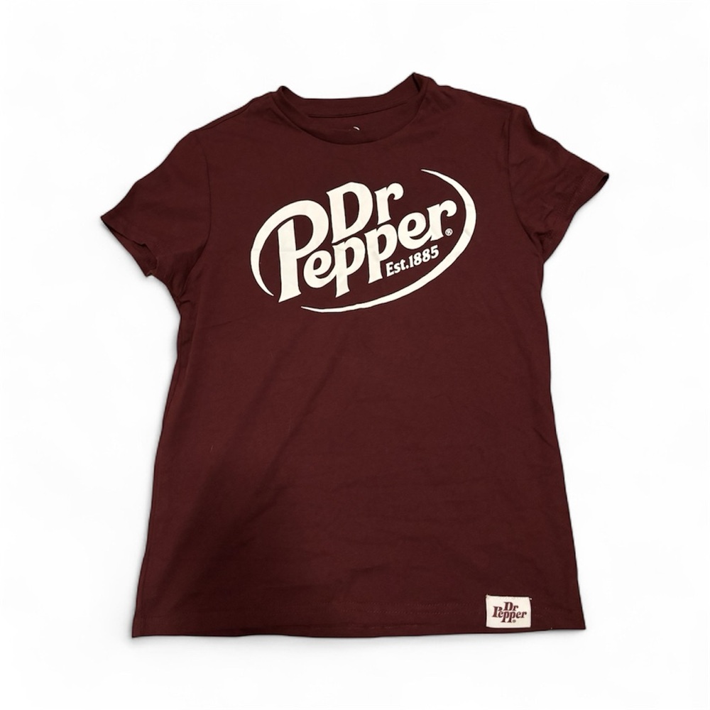 Dr Pepper Women's Short Sleeve Tee - Maroon